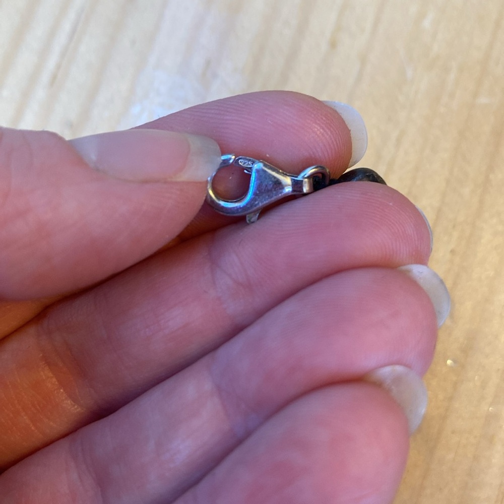 Stauer Raw Sapphire Graduated Nugget Necklace - Picture 6 of 6